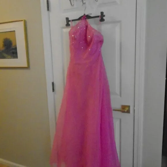 Mori Lee | Dresses | Mori Lee Madeline Gardner Cerise Pink Princess  Ballgown Dress Size 34 Nwt | Poshmark